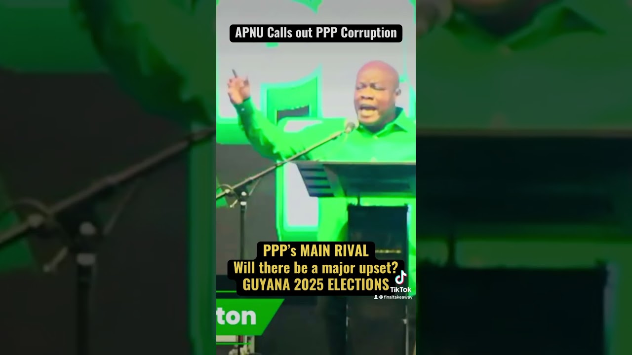 APNU Campaigns on Anti-Corruption and Shared Oil Wealth Platform to Defeat PPP 🇬🇾 2025 Elections