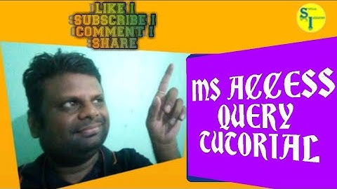 MS ACCESS QUERY TUTORIALS II MS ACCESS QUERY DESIGN II MS ACCESS QUERY WIZARD