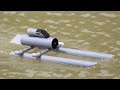 How To Make a EDF Boat - Jet Boat From PVC Pipe - Boat