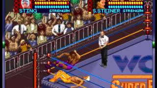 WCW Super Brawl Wrestling - WCW Super Brawl Wrestling (SNES / Super Nintendo) - Vizzed.com GamePlay - User video