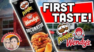Pringles Wendy's BACONATOR ?? REAL REVIEW - the HUSKY's Help 