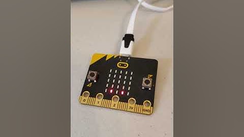Light sensor on microbit