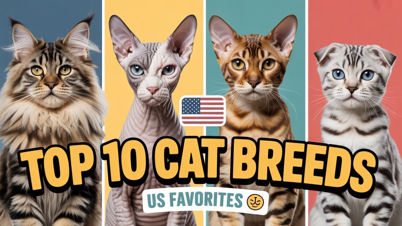 Top 10 Most Popular Cat Breeds in the US