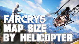 Far Cry 5 Map Size! - Flying across the map in a helicopter! Far Cry 5 Map Size! - Flying across the map in a helicopter!
