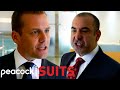 Louis Goes After Harvey And Manages To Steal Versalife As A Client | Suits