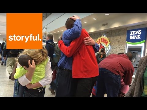Tearful Moment Adopted Family Reunites After Three-Year Wait