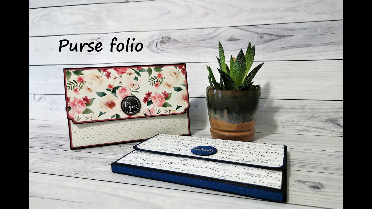 Espresso project #1 - Purse Folio - Project share & Tutorial