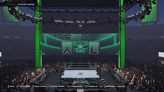 Wrestlemania 40 - WWE 2k24 Create an Arena