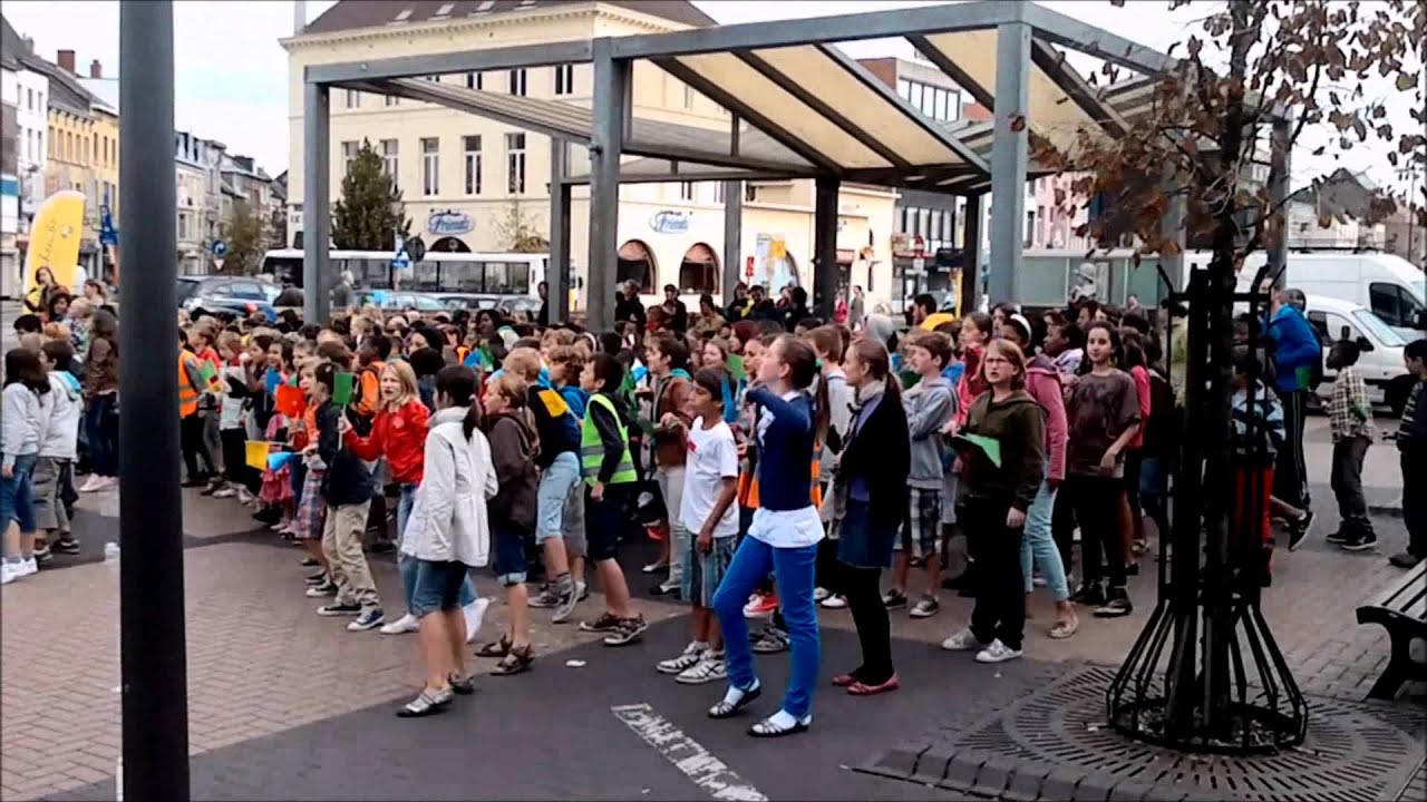 FlashMob St Jozef Coloma Mechelen