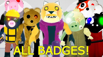 How to get ALL 30 BADGES in ALTERNATIVE PIGGY ROLEPLAY! - Roblox