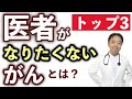 医者がなりたくないがん トップ3とは?・がんのDEEPな話#110