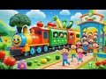 "🚂 Fun-Filled Choo Choo Vegetable Train Song! 🎶 Sing Along with Joyful Kids' Nursery Rhymes!"