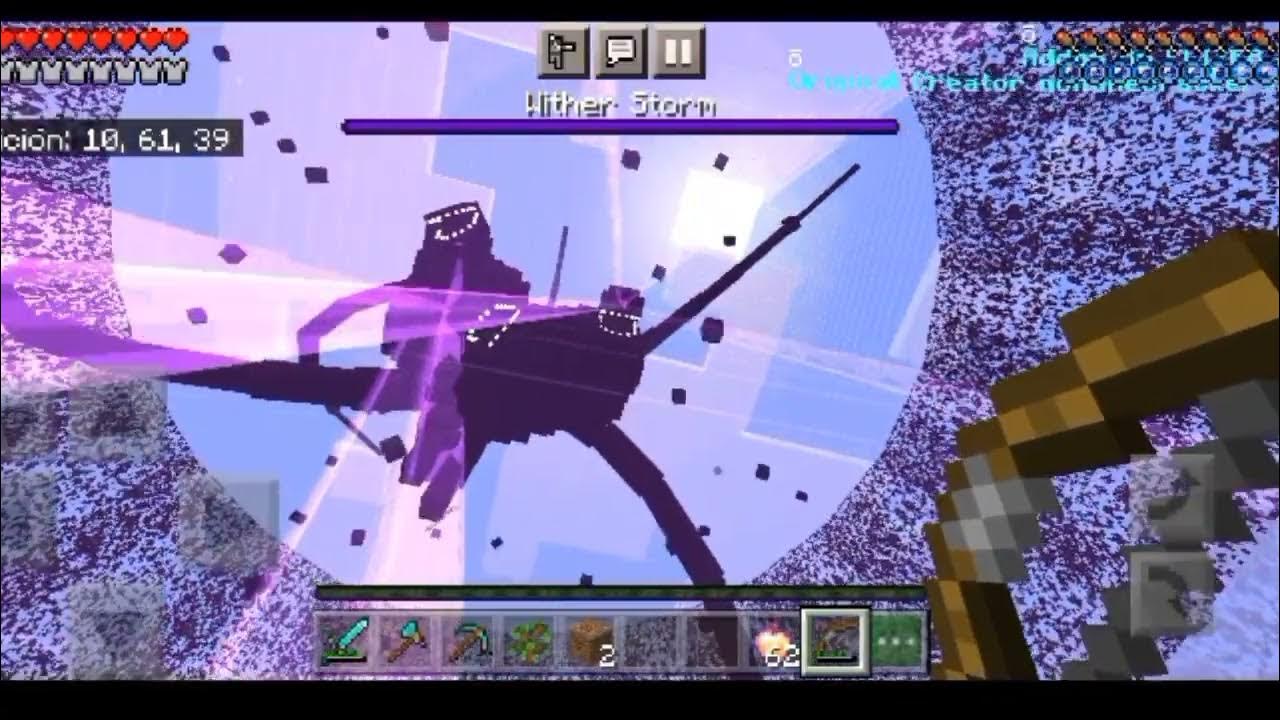 wither storm mod Minecraft pe [crakers wither storm remake mc flizer x