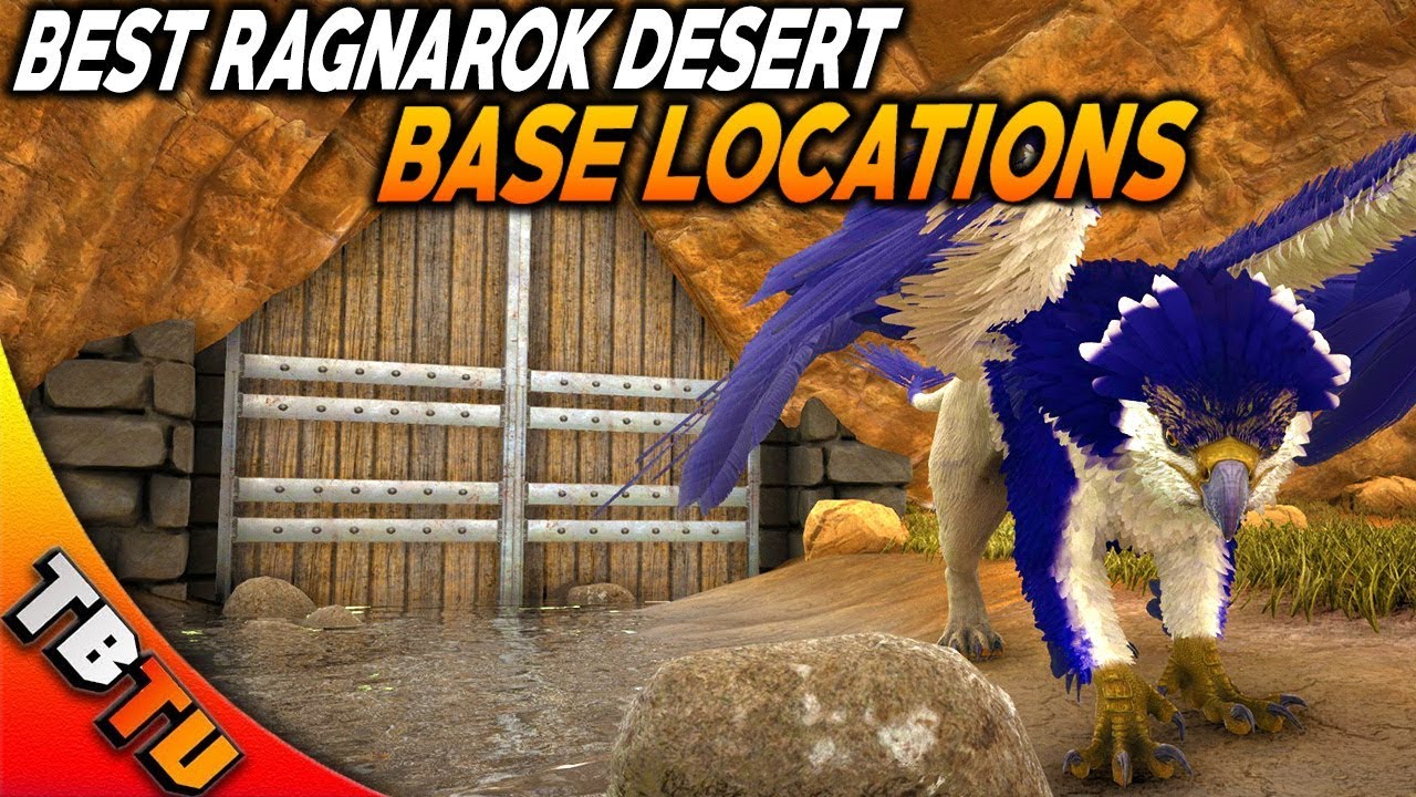 Best New Base Locations On Ragnarok Ragnarok Map Desert Update Ark Survival Evolved Ragnarok Dlc Youtube