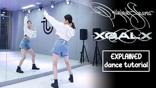 XG - PUPPET SHOW Dance Tutorial | EXPLAINED + Mirrored