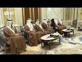 سمو أمير البلاد يستقبل نائب رئيس مجلس الوزراء وزير الخارجية الإماراتي