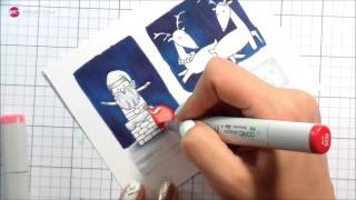 Window Scene Card with Kelly