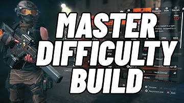 MASTER DIFFICULTY SOLO RUN AND BUILD - "THE PACT" CLIMAX MISSION - THE DIVISION 2