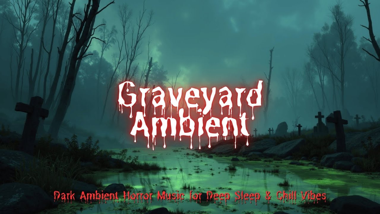 Мрачная музыка ужасов ~ Атмосфера кладбища для глубокого сна и страшных снов. Мрачно