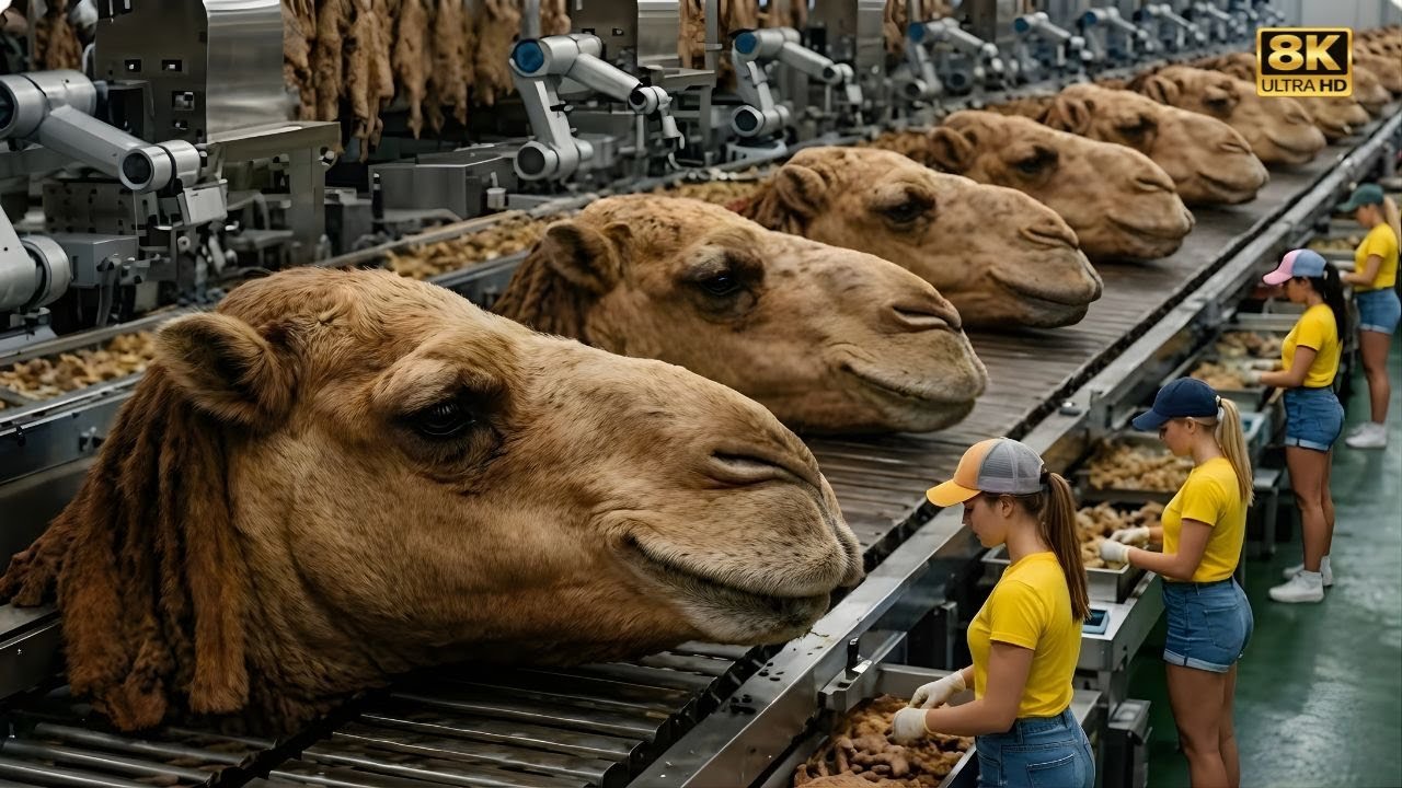 Inside the Camel Wool Factory – How Desert Wool Becomes Premium Clothing Full Process
