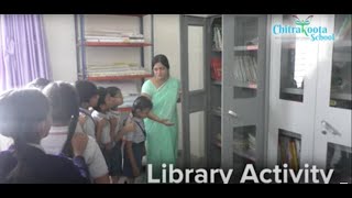 Library Activity for children at Chitrakoota School, Bangalore