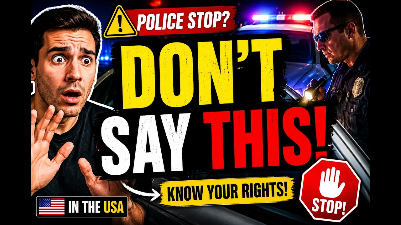 Police Stop? Know These Rights, Your Rights During a Police Stop (USA ...