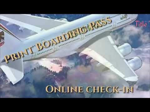 How To Do Online Check-in In Etihad airways flight I Check in online for Etihad | Etihad boarding