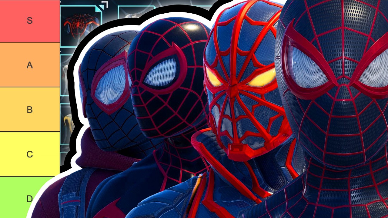 Ranking EVERY SUIT In Marvel's Spider-Man: Miles Morales (TIERLIST VIDEO)