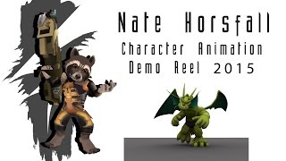 Nate Horsfall Character Animation Demo Reel 2015