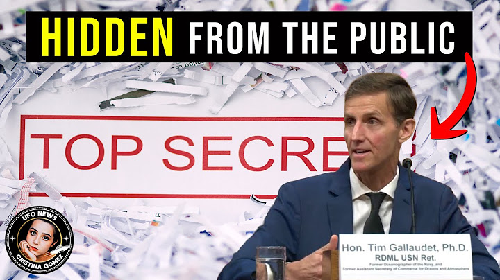 Former Navy Rear Admiral Unloads UFO Truths