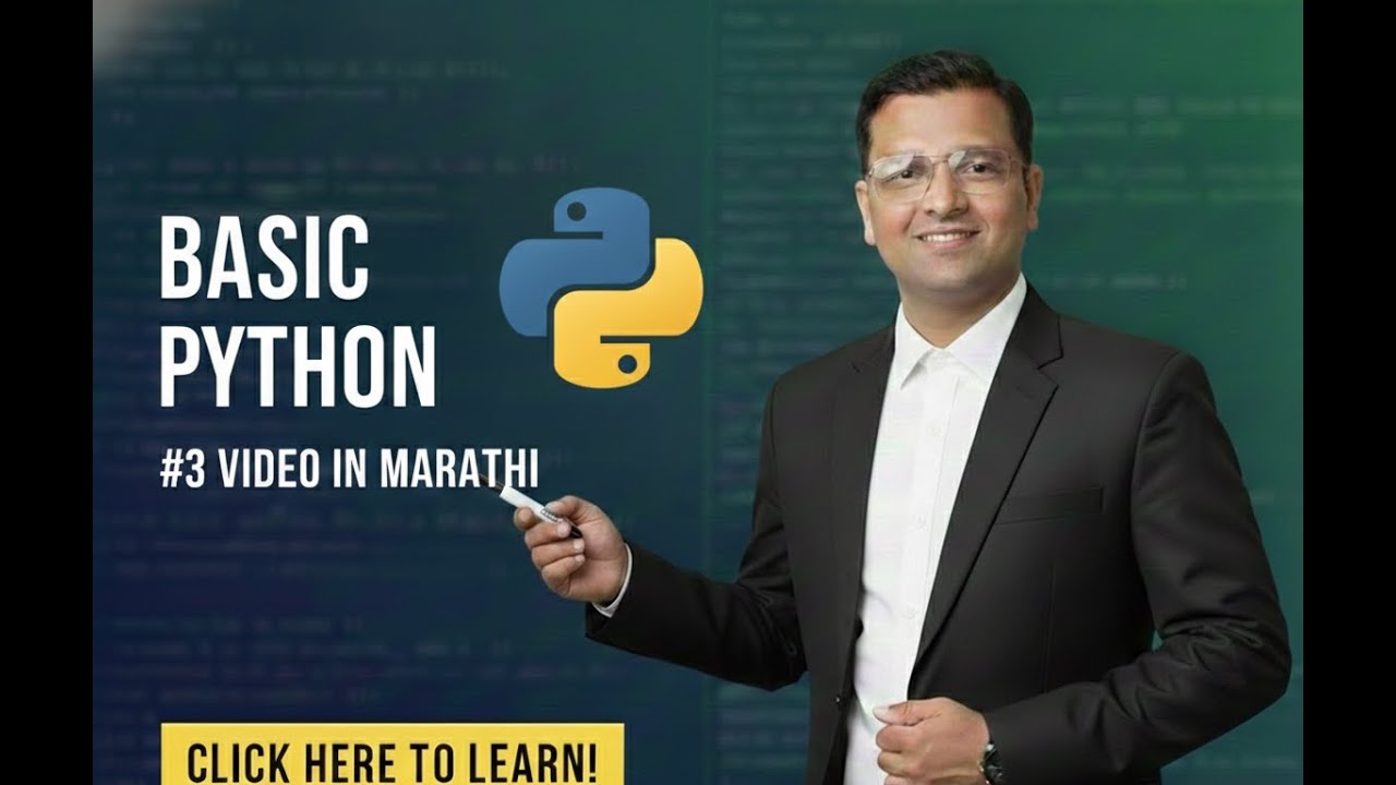 Python Marathi #3 | How to Save .py Files & Use Time Module like a PRO