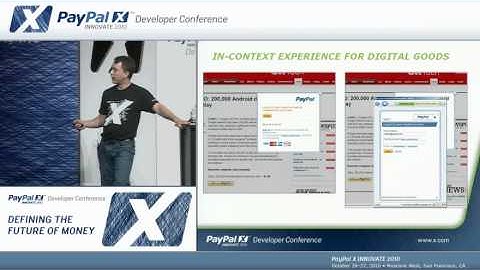 PayPal X Innovate 2010: The Ins and Outs of PayPal Express Checkout