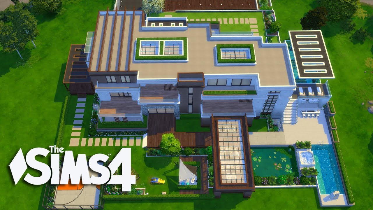 Sims 4 Let S Build A Modern Mansion