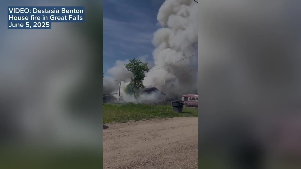 Emergency crews responding to structure fire in Great Falls - YouTube