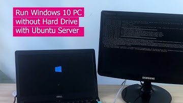 how to run Windows without hard drive with Ubuntu server
