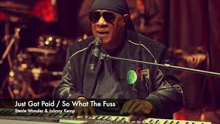 Stevie Wonder &amp; Johnny Kemp - Just Got Paid / So What The Fuss (Live at The Apollo Theater 2005)