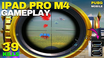 39 KILLS – SOLO VS SQUAD🔥IPAD PRO M4 120FPS PUBG MOBILE GAMEPLAY TEST! & ERANGEL MAP AND LIVIK MAP