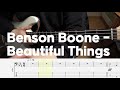 Benson boone  beautiful things  bass cover tab