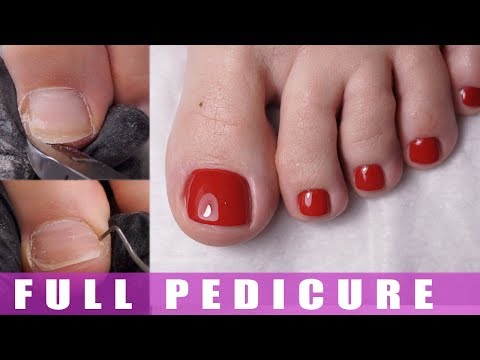 Como pintar as unhas dos pés perfeitamente! | Pedicura em casa | Pedicura completa de verão