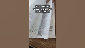 Science book for UPPCS/BPSC #science #sciencebook