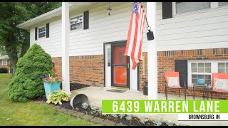 6439 Warren Lane - Brownsburg, IN Virtual Tour