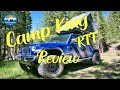 Review of the Camp King Roof Top Tent on the Rhino-Rack backbone system