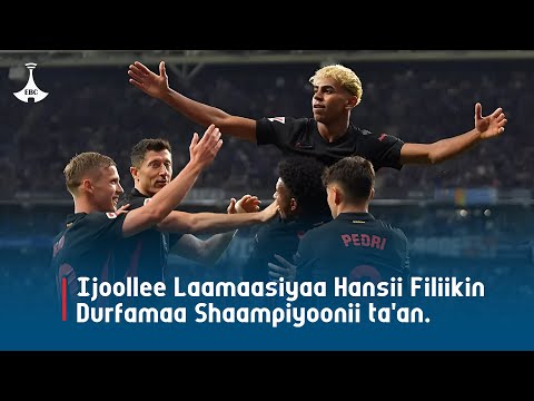 Ijoollee Laamaasiyaa Hansii Filiikin Durfamaa Shaampiyoonii Ta An Etv Ebc Etv Afaan Oromoo