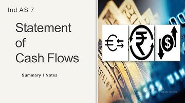 Ind AS 7 - Statement of Cash Flows