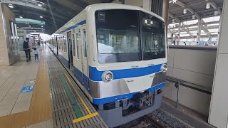【4K】西武多摩川線武蔵境駅・101系普通是政行き到着　2021-09-05