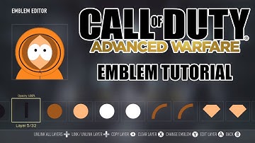 Advanced Warfare Emblem Tutorial: Kenny McCormick (South Park)