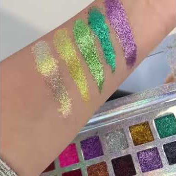 Ruby May Cosmetics- Ocean Goddess Palette Swatches by @makeupjackyluvv