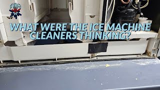 WHAT WERE THE ICE MACHINE CLEANERS THINKING?