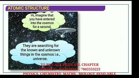 atomic structure Chemistry PPT presentation