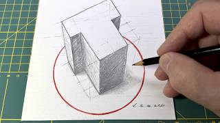 Drawing a 3D Letter T #minimalart
